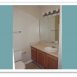 Garden tub and linen closet in bathroom